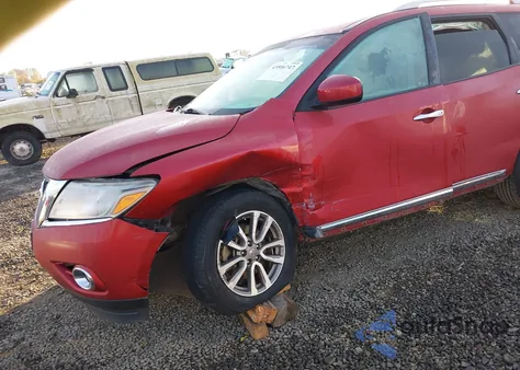 2013 Nissan Pathfinder Sl from USA, damaged, VIN 5N1AR2MM8DC676358